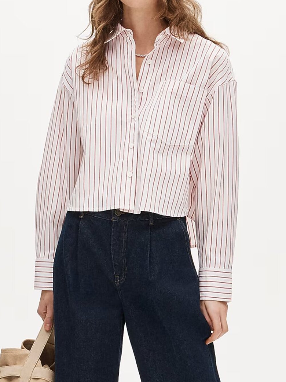 J. Crew Étienne cropped Button-up Shirt - NWT